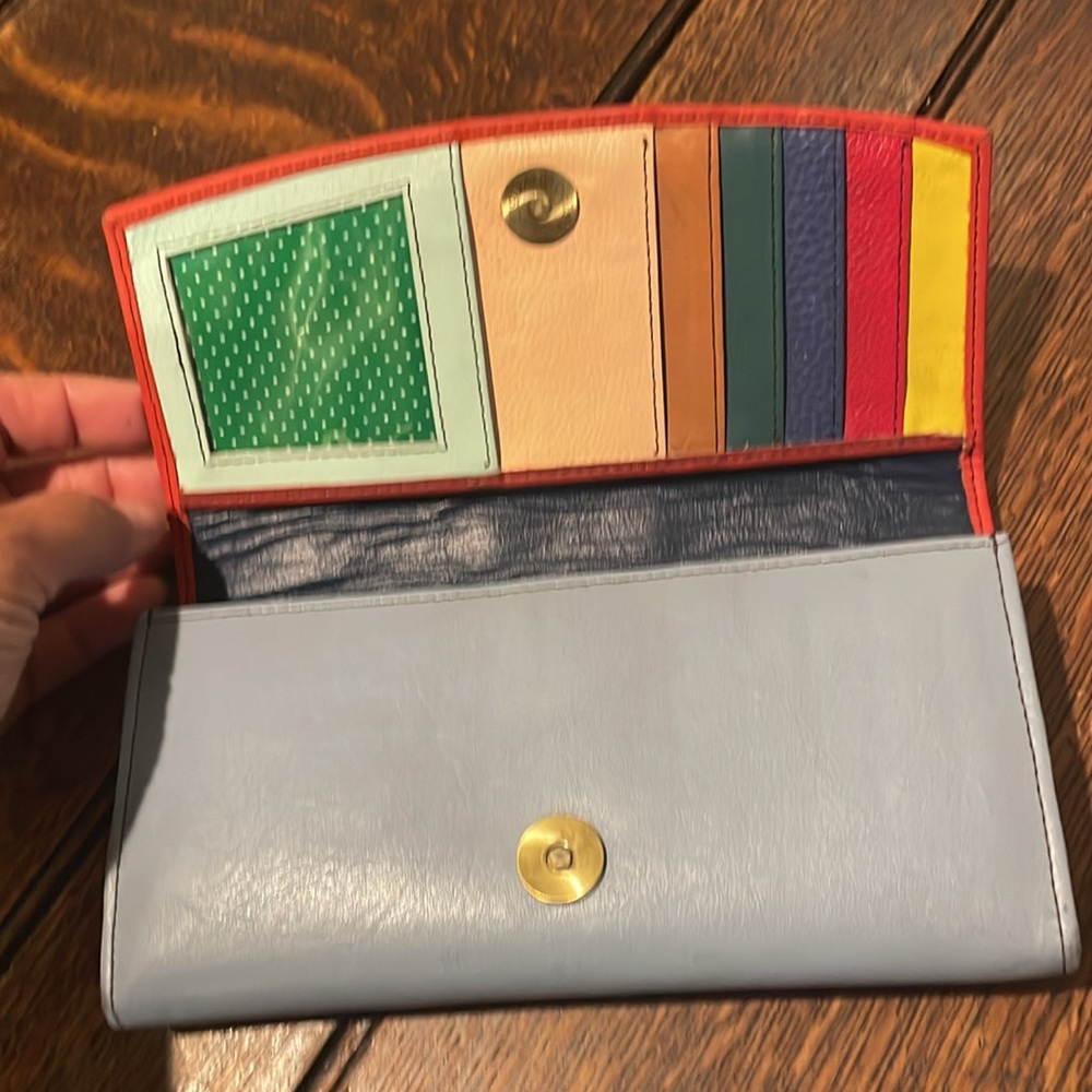 SORUKA|Leather Wallet Multicolor